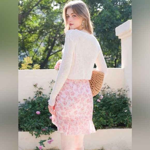 NWOT Crop Cardigan - OS - Picture 2 of 7